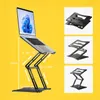 Podstawka pod laptopa, tablet Wozinsky WRS-CPY75DSB aluminiowa + Gratis! podstawka do smartfona - czarna